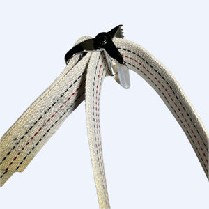 Gait Belt w/ Metal Buckle & 2" Cotton Webbing wheelchairstrap.com