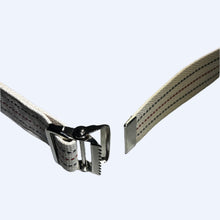 Load image into Gallery viewer, Gait Belt w/ Metal Buckle &amp; 2&quot; Cotton Webbing wheelchairstrap.com
