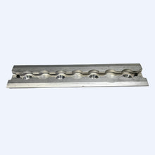 Load image into Gallery viewer, 8" L-Track Section, Flanged, with 1/4" Countersunk Mounting Holes | FE200763 - WheelchairStrap.com