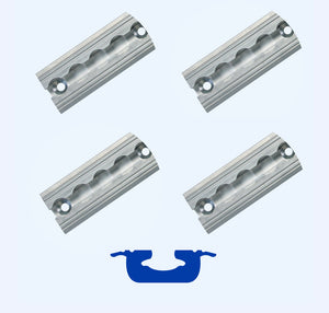 Flange Series L-Track Pre-Drilled 48" QTY 4 | FE753NA48-04-3 Q'Straint & Sure-Lok