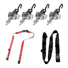 Load image into Gallery viewer, AMF Bruns | PROTEKTOR 2.0 SilverSeries 4-Point WTORS Kit | J-Hook / L-Track