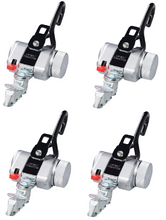 Load image into Gallery viewer, PROTEKTOR 2.0 SilverSeries System Wheelchair Restraints, Manual Lap Belt and Floor Anchors | 4 PACK KIT AMF Bruns