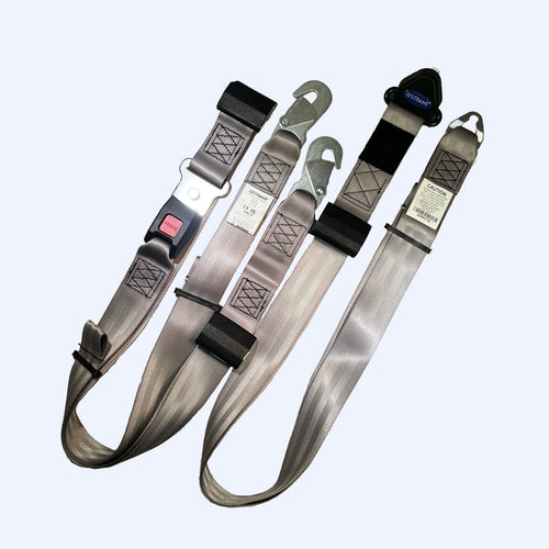 Q'straint Manual Lap & Shoulder Belt Kit - MM WheelchairStrap.com