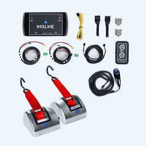 INQLINE Side Entry Winch w/ Floor Mounted Retractors | Q-84035 Q'Straint