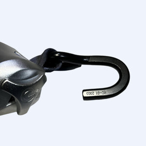 Q'Straint 4 QRT-360 Retractors with L-Track Fittings; and Retractable Lap & Shoulder Belt Combo  | Q-10007 Q'Straint