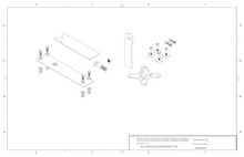 Load image into Gallery viewer, Q04BR026 q&#39;straint qlk wheelchair docking system bracket