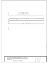 Load image into Gallery viewer, Secure Webbing Loop 11&quot;, 14&quot;, 18&quot; Q&#39;Straint