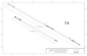 Q'Straint QRT Standard Lap And Shoulder Belt | Q8-6325-A Q'Straint