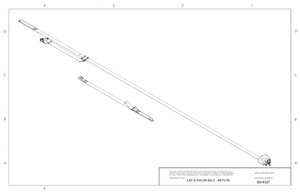 Retractable Lap & Shoulder Combination Belt with Retractable Height Adjuster | Q8-6327 Q'Straint