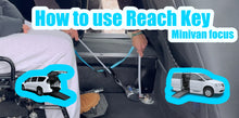 Load image into Gallery viewer, Reach Key Wheelchair Retractor Access Tool | Sky Blue | RKBL