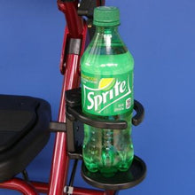 Load image into Gallery viewer, Adjustable Foldaway Drink Holder for Rolling Walker | A001P - WheelchairStrap.com