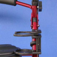 Load image into Gallery viewer, Adjustable Foldaway Drink Holder for Rolling Walker | A001P - WheelchairStrap.com