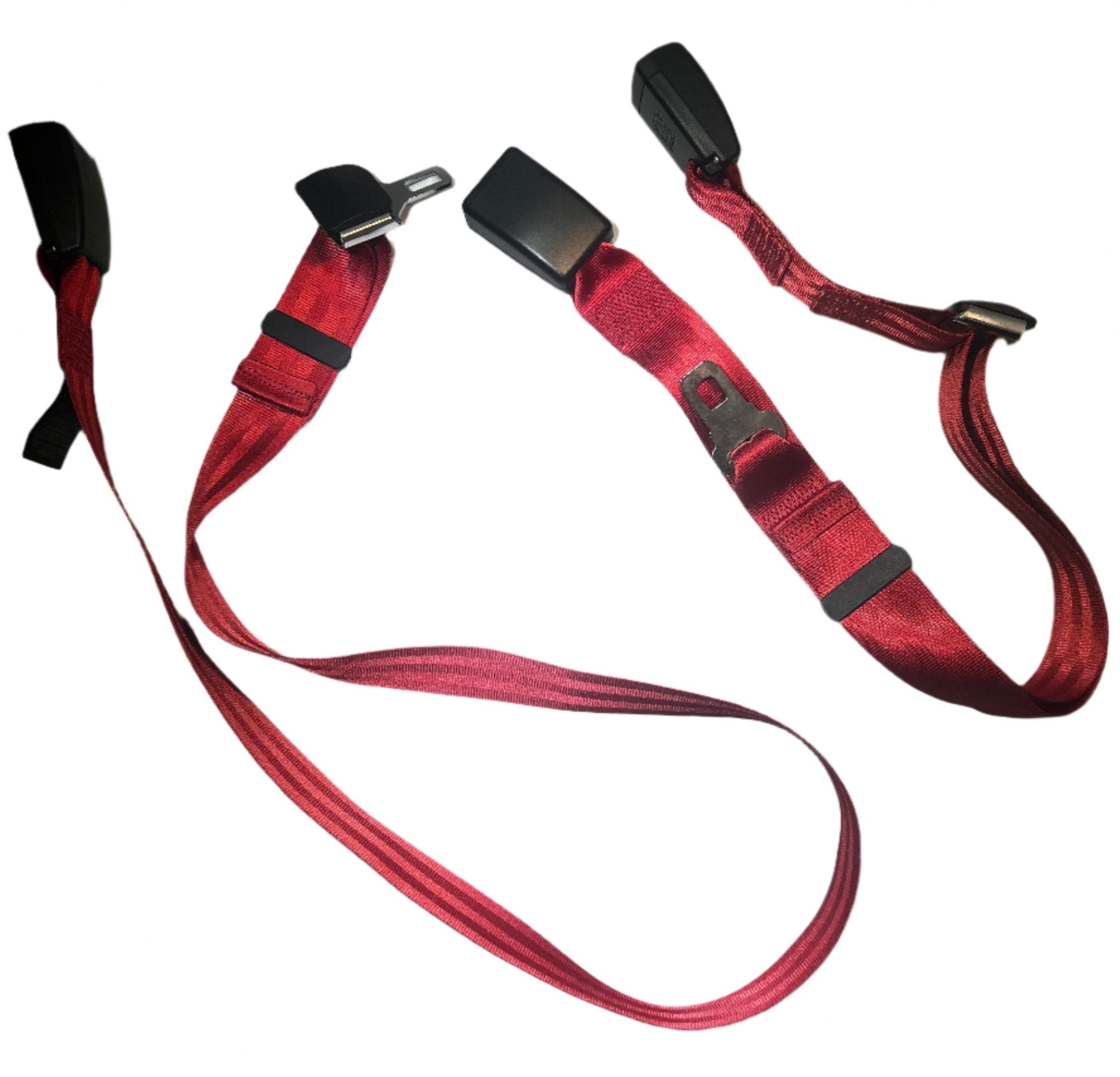 ベルト WIZZARD / QUICK RELEASE COMBI BELT / RED AMF Bruns | Manual Pelvis Lap Belt | H 450 199 | WheelchairStrap.com