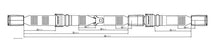 Load image into Gallery viewer, AMF Bruns | H 450 199 Manual Pelvis Lap Belt - WheelchairStrap.com
