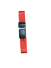 Load image into Gallery viewer, AMF Bruns | H350242/H350245 Extension Wheelchair Lap Belt Red - WheelchairStrap.com