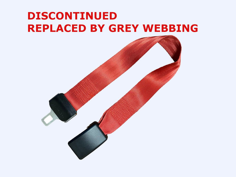 AMF Bruns  24" Extension Wheelchair Lap Belt | GREY | H350245-24