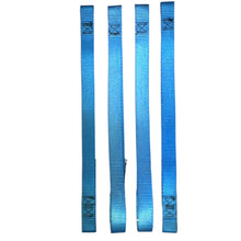 Load image into Gallery viewer, AMF Bruns | H350259 18" Secure Webbing Loop Tethering Strap | 4 PACK - WheelchairStrap.com