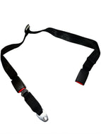 AMF Bruns | H450227 - 1000 Static Shoulder Belt with 2 Piece with Buckle and Black Webbing - WheelchairStrap.com