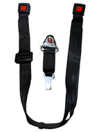 AMF Bruns | H450227 Static Shoulder Belt with Pin Connector and Black Webbing - WheelchairStrap.com