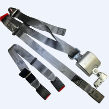 Load image into Gallery viewer, AMF Bruns | H470232 - 3101 Retractable Lap/Shoulder Belt w/ Height Adjuster, L -Track fitting on Bottom - WheelchairStrap.com