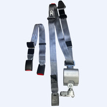 Load image into Gallery viewer, AMF Bruns | H470232 - 3101 Retractable Lap/Shoulder Belt w/ Height Adjuster, L -Track fitting on Bottom - WheelchairStrap.com