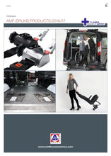 Load image into Gallery viewer, AMF Bruns REPLACEMENT BLACKSERIES - PROTEKTOR® - System Wheelchair Restraints - WheelchairStrap.com