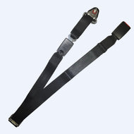 AMF Bruns Static Shoulder Belt with Pin Connector and Black Webbing | H450227 - WheelchairStrap.com