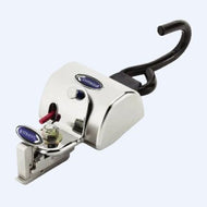Automatic QRT Max Retractor (knobless) Mounted with A - Track Fitting | Q8 - 6209 - A - WheelchairStrap.com