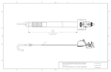 Load image into Gallery viewer, Automatic QRT Max Retractor (knobless) Mounted with A - Track Fitting | Q8 - 6209 - A - WheelchairStrap.com