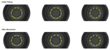 Load image into Gallery viewer, Checkpoint® Loose Wheel Nut Indicator, 38mm, Torque COLOR OPTIONS | 10 PACK - WheelchairStrap.com