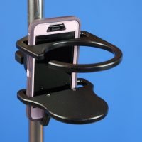 Load image into Gallery viewer, Combo Large Drink/Smart Phone Holder SnapIt! | W0014C - WheelchairStrap.com