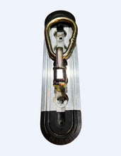 Load image into Gallery viewer, Double Stud L - Track Pear Link Fitting - WheelchairStrap.com