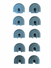 Load image into Gallery viewer, End Cap for Flange Series L - Track 10 PACK | GREY | QC06088 - WheelchairStrap.com