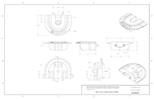 Load image into Gallery viewer, End Cap for Flange Series L - Track | GREY | QC06088 - WheelchairStrap.com