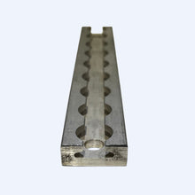 Load image into Gallery viewer, FE200762 | 9" L - Track Section, Non - Flanged, with two 3/8" Mounting Holes - WheelchairStrap.com