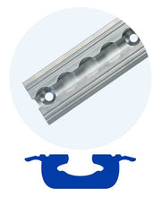 Load image into Gallery viewer, FEF753 - 01 | 100" L - Track Section, Undrilled | OMNI FLANGE SERIES - WheelchairStrap.com