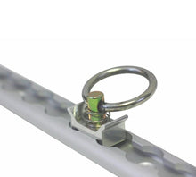 Load image into Gallery viewer, L-Track Blue Stud Fitting With Round Ring | LTSSOR - WheelchairStrap.com