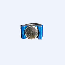 Load image into Gallery viewer, L - Track Blue Stud Fitting With Round Ring | LTSSOR - WheelchairStrap.com