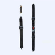 Manual Lap & Shoulder Belt w/ Shoulder Belt Adapter | Q5 - 6410 - PA1 - WheelchairStrap.com