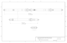 Load image into Gallery viewer, Manual Lap &amp; Shoulder Belt w/ Shoulder Belt Adapter | Q5 - 6410 - PA1 - WheelchairStrap.com