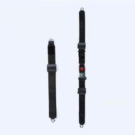 Manual Lap & Shoulder Belt w/ Shoulder Belt Adapter | Q8 - 6325 - AP - WheelchairStrap.com