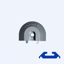 Load image into Gallery viewer, OMNI End Cap-Surface Angle L-Track GREY | QC06089 - WheelchairStrap.com