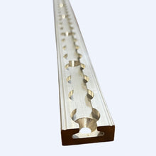 Load image into Gallery viewer, OMNI Regular Series L - Track Insert, Pre - Drilled 5/16" Holes | 48", 100", or 144" - WheelchairStrap.com