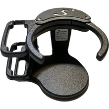 Load image into Gallery viewer, Power Wheelchair Combination Cell Phone / Adjustable Drink Holder | A0015A - WheelchairStrap.com