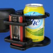 Load image into Gallery viewer, Power Wheelchair Combination Cell Phone / Adjustable Drink Holder | A0015A - WheelchairStrap.com