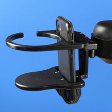 Load image into Gallery viewer, Powerchair Combo Large Drink Holder/Smart Phone Holder | W0014CA - WheelchairStrap.com