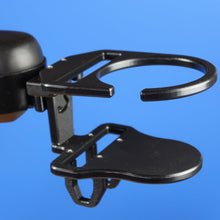 Load image into Gallery viewer, Powerchair Combo Large Drink Holder/Smart Phone Holder | W0014CA - WheelchairStrap.com