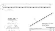 Load image into Gallery viewer, PROTEKTOR® Surface L - Track | LENGTH OPTIONS - WheelchairStrap.com