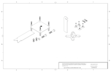 Load image into Gallery viewer, Q04BR036 | Pride Mobility Quantum Vibe QLK Bracket - WheelchairStrap.com