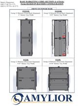 Load image into Gallery viewer, Q04BR080 | Amylior/Sunrise Medical Group 24 Batteries QLK Bracket - WheelchairStrap.com